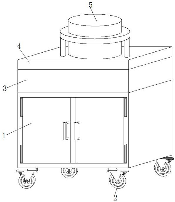 Reciprocating grinding device for button battery raw material production