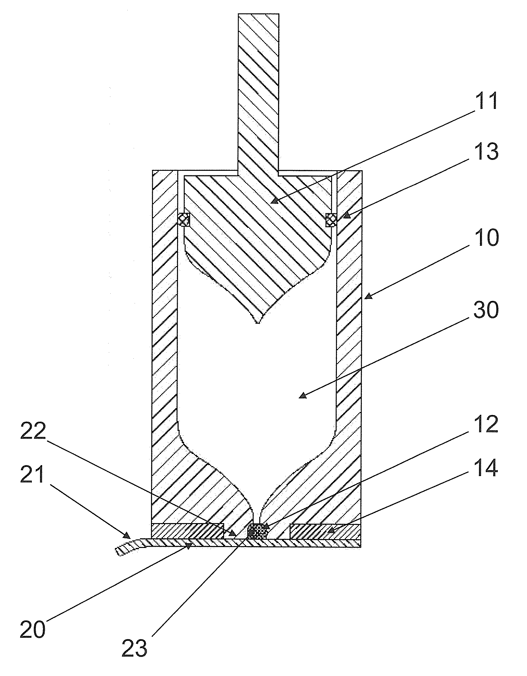 Seal for a Prefilled Medical Jet Injection Device