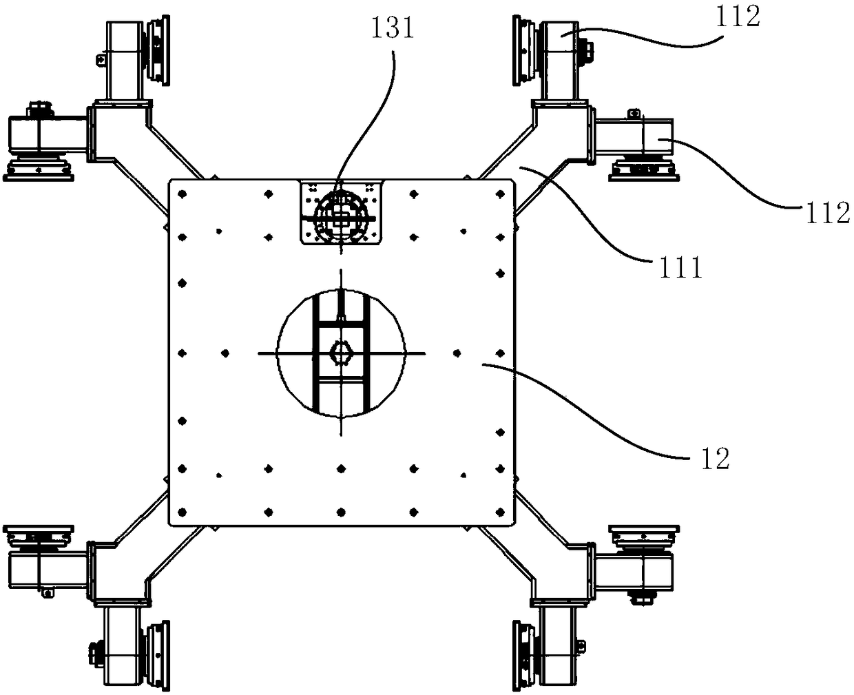 Multi-angle rotary arc welding equipment and automated multi-point welding workstation