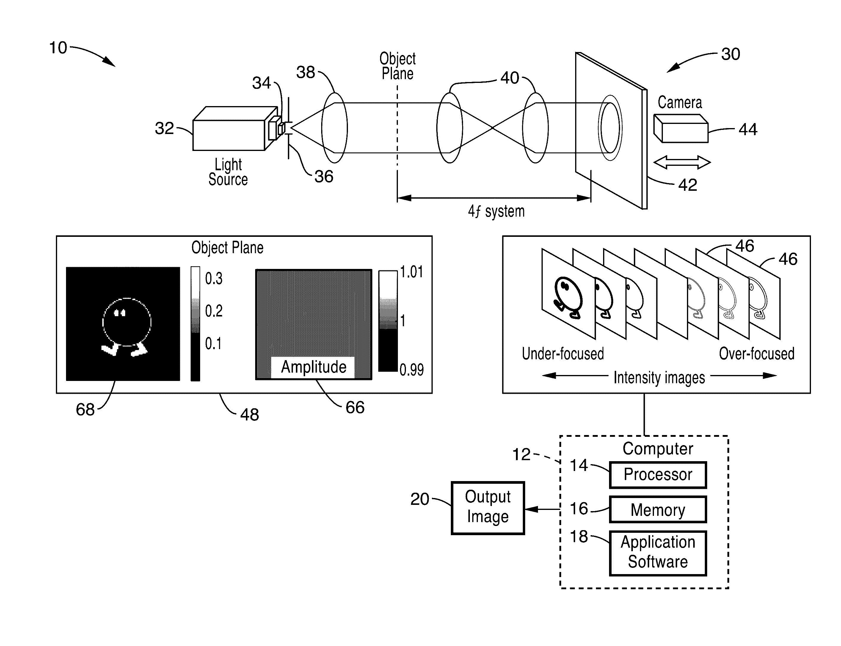 Partially coherent phase recovery