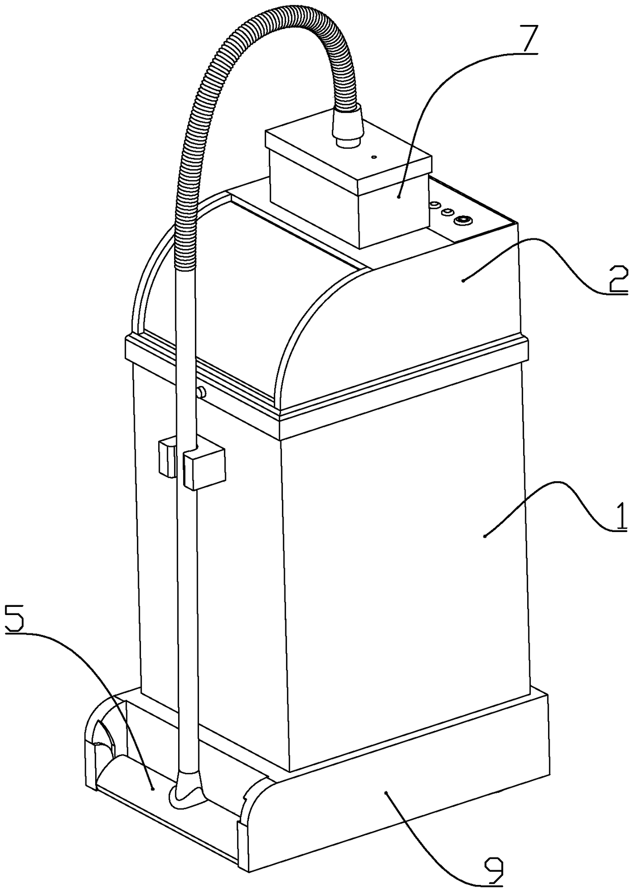 Bucket cover for multifunctional intelligent trash bucket