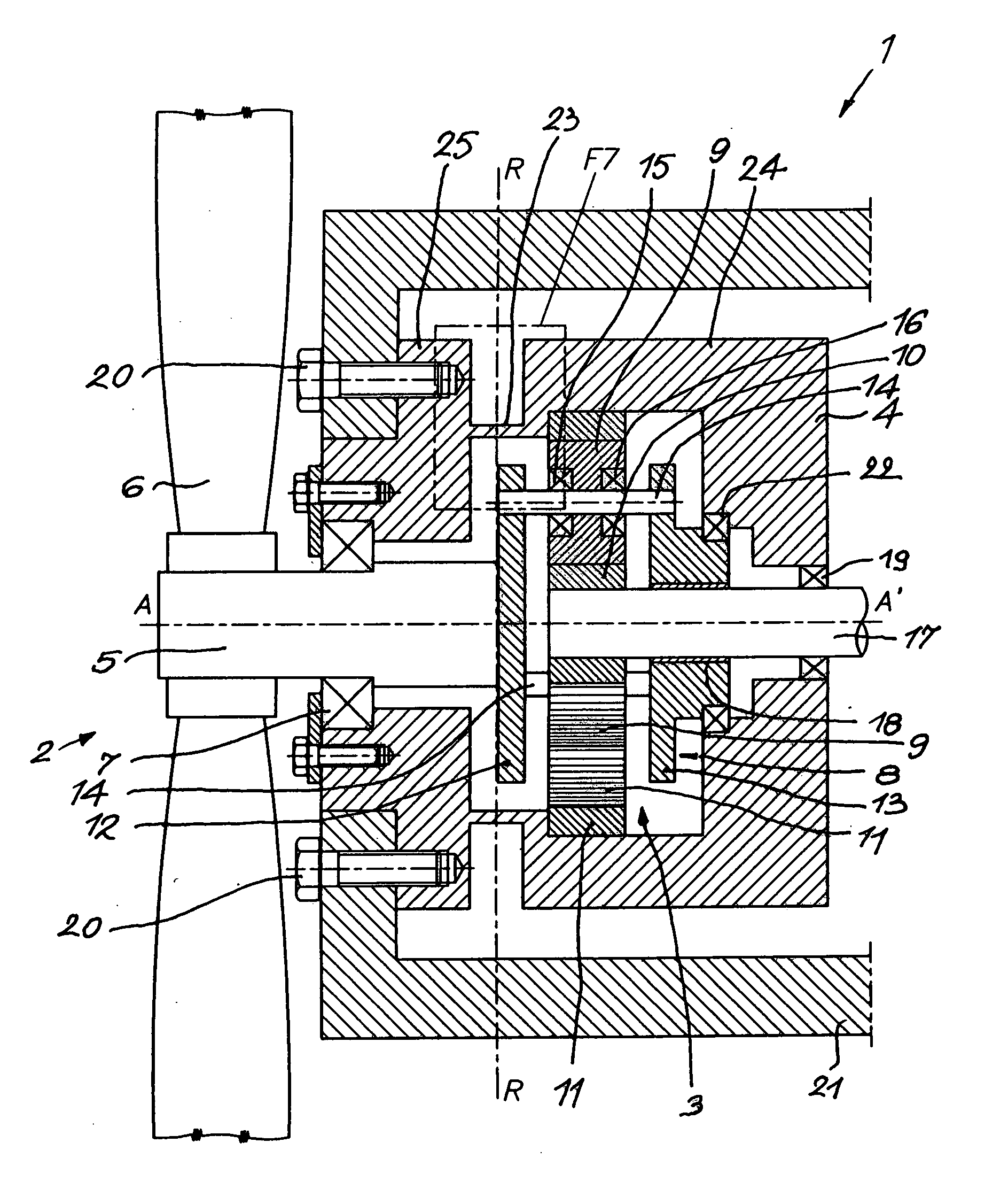 Gearbox for a wind turbine