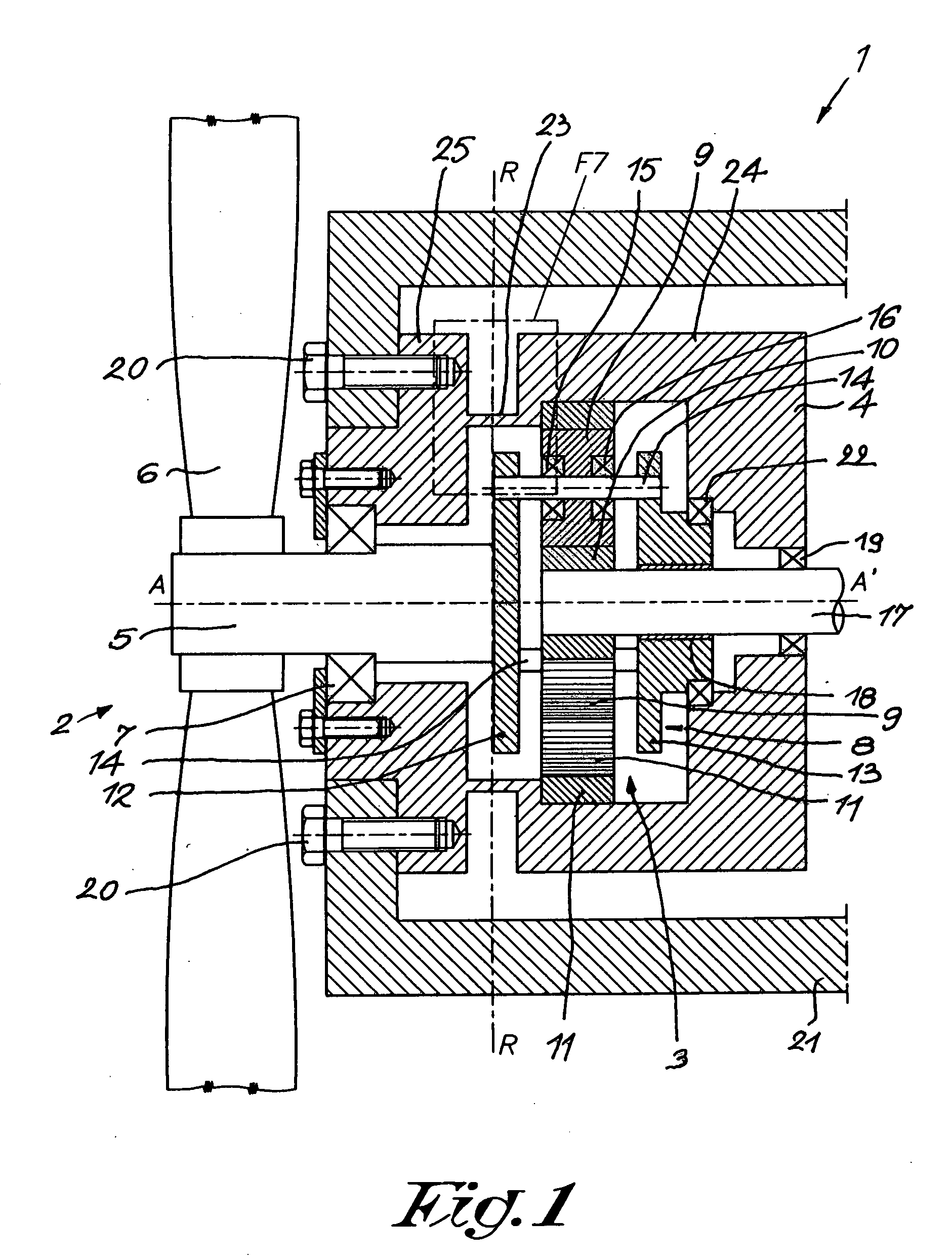 Gearbox for a wind turbine