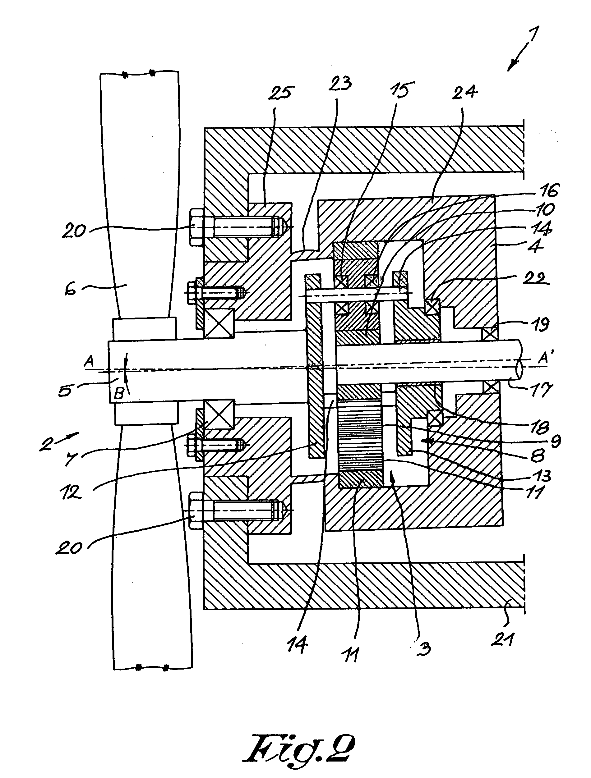 Gearbox for a wind turbine