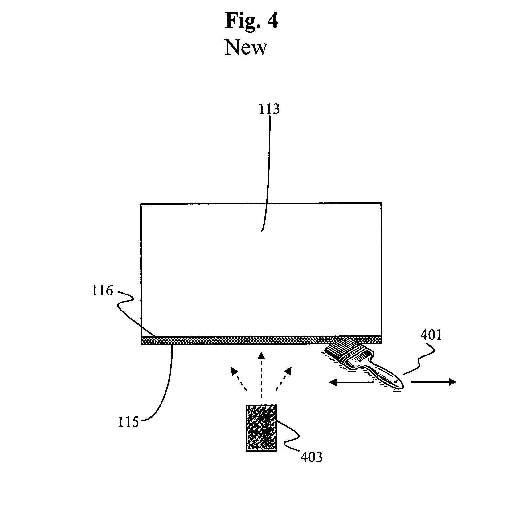 Apparatus and process for detecting inclusions