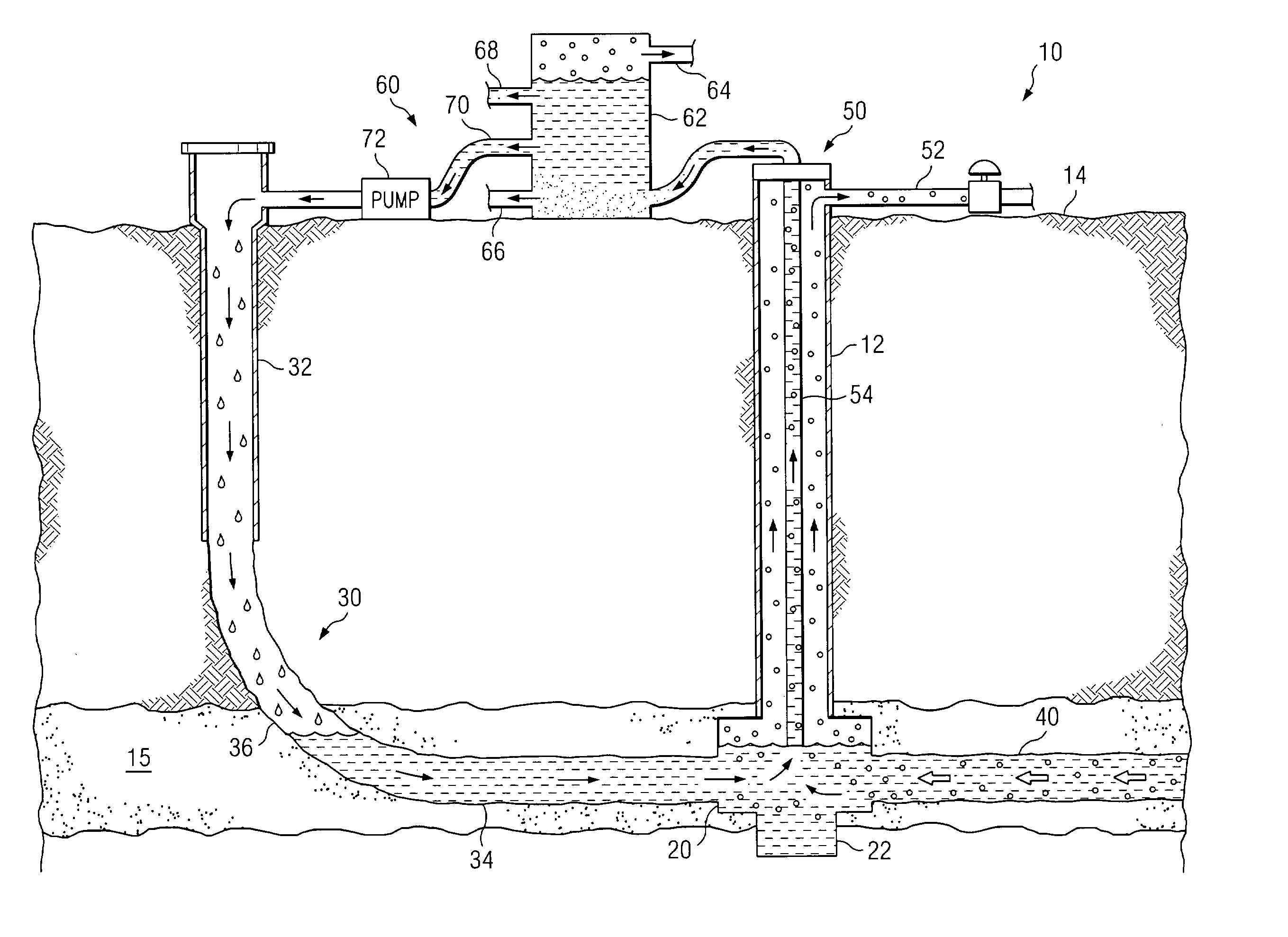 Method and system for recirculating fluid in a well system