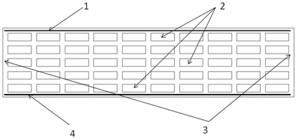 Flexible solar cell array adaptive to roll type solar wing