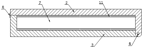 Anti-condensation shelf convenient to maintain