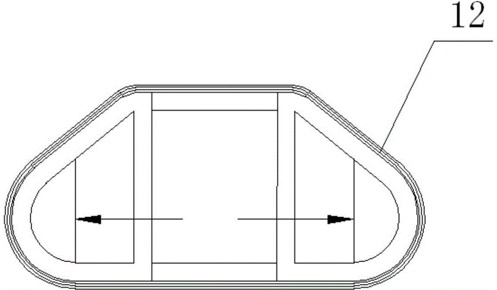 Hydraulic machine with multi-housing multi-directional bearing racks