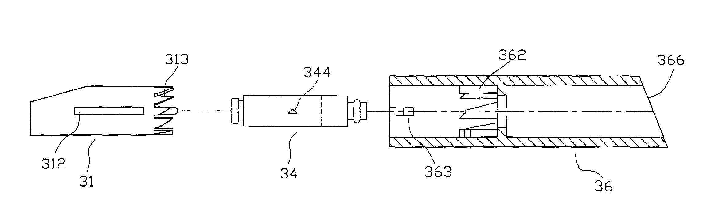 Compact structure of a new biosensor monitor