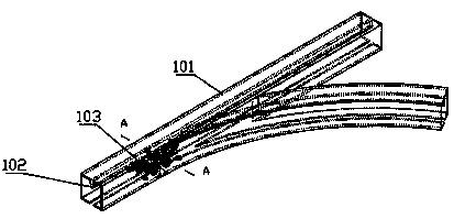 Power supplying and taking system of rail vehicle