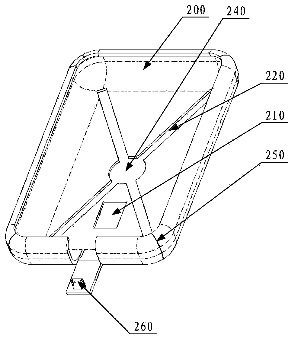 Protecting casing with safety air bag