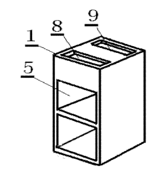 Combined type greening barrier