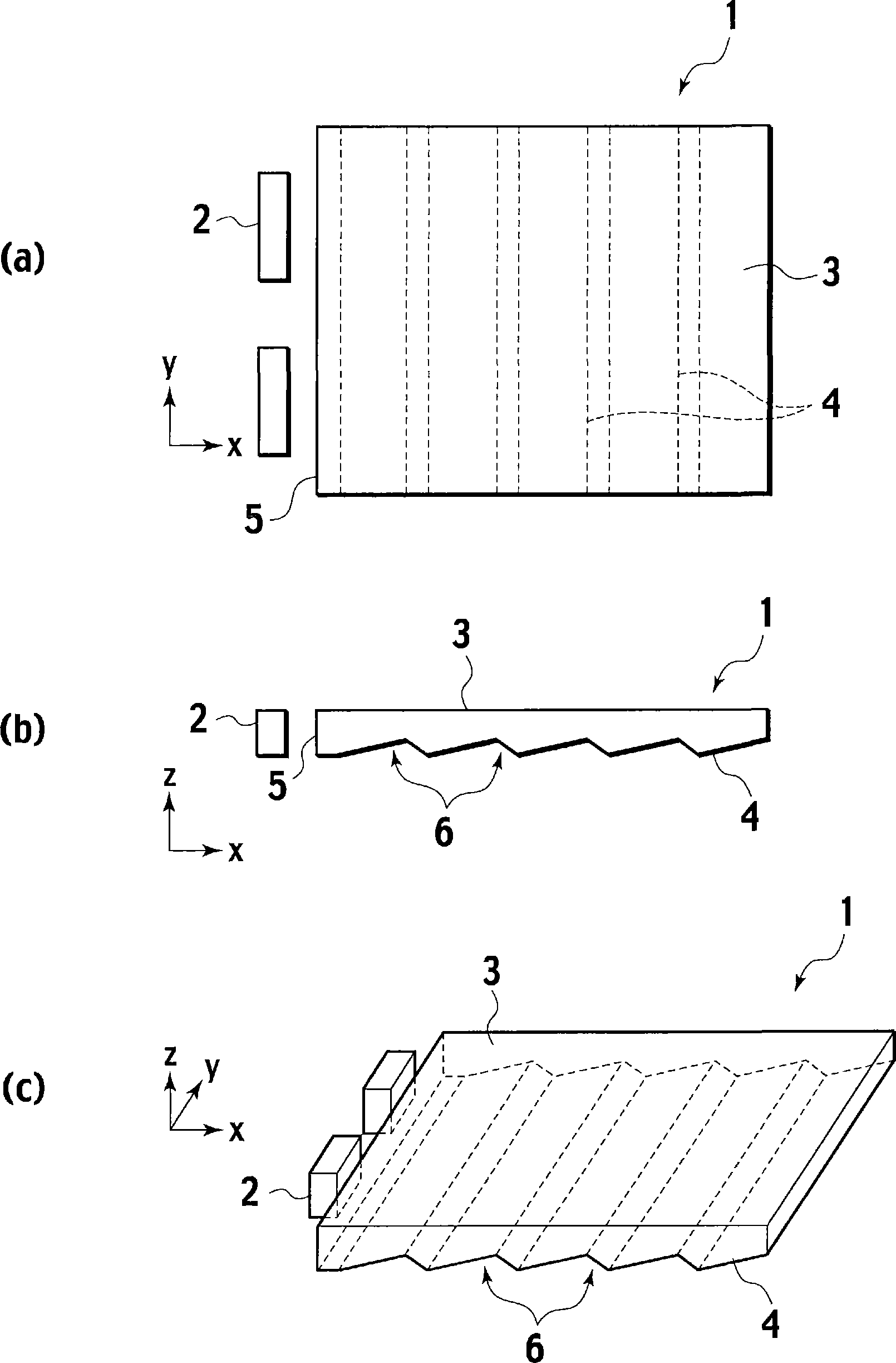 Reflector and backlight device