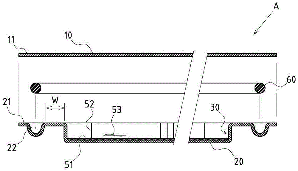 Vacuum sealing structure of uniform temperature heat conduction device and its manufacturing method