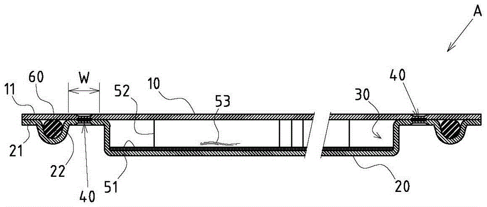 Vacuum sealing structure of uniform temperature heat conduction device and its manufacturing method