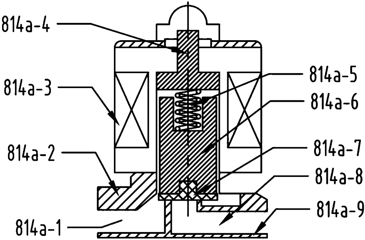 Graded damping vibration reduction device for rolling mill