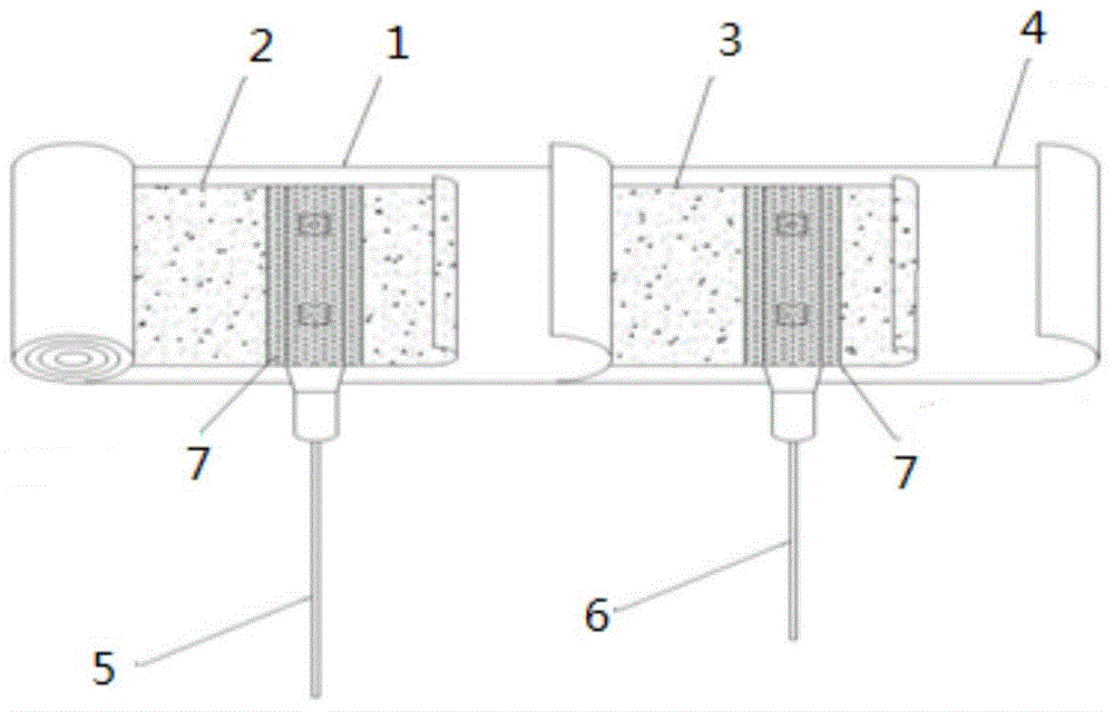 Chip high-voltage miniature long-life aluminum electrolytic capacitor and manufacturing method thereof