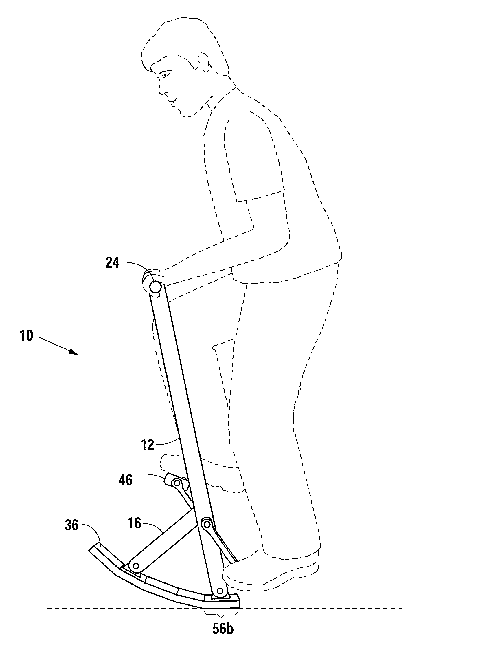 Portable stationary bicycle trainer