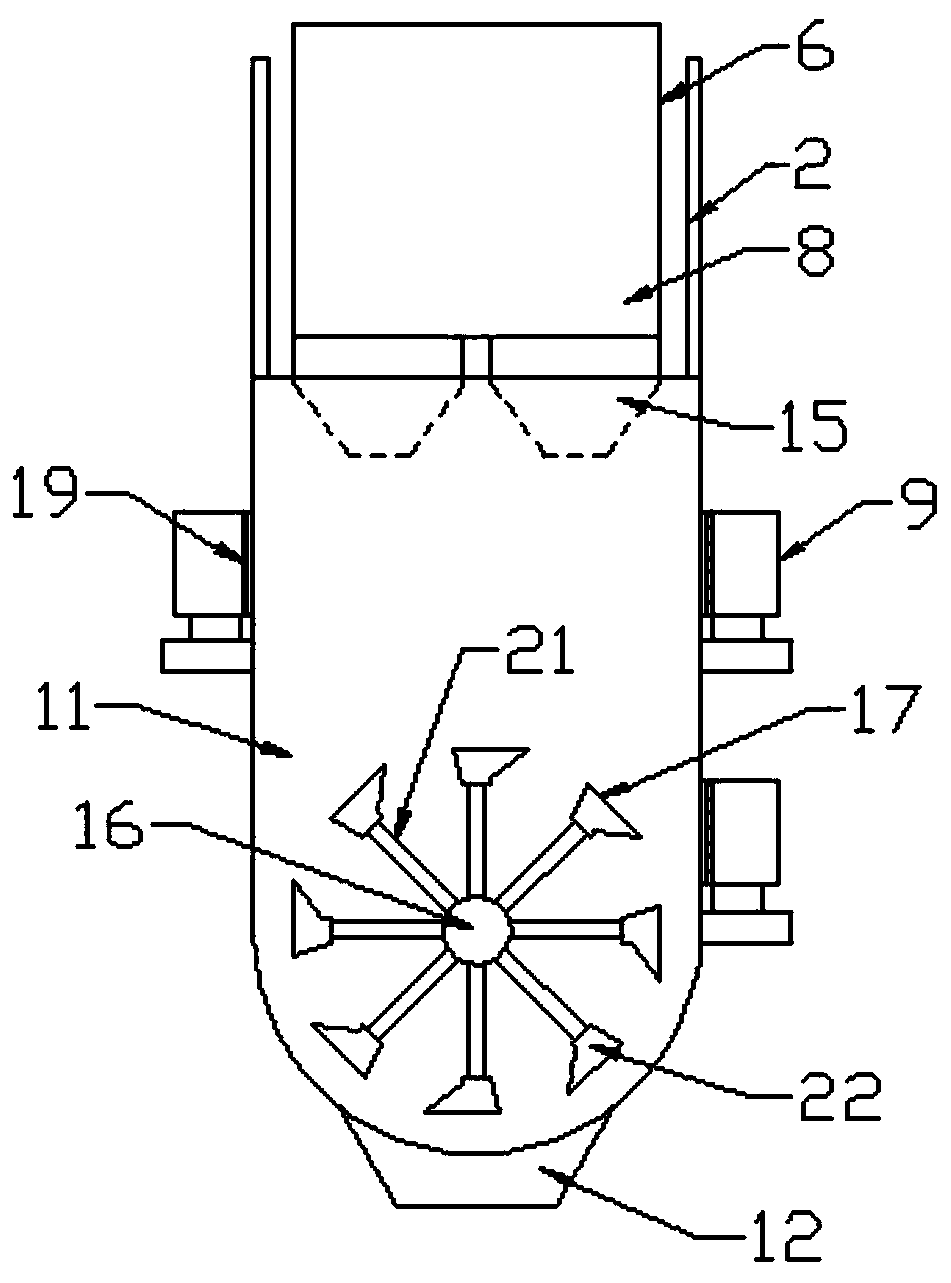 Glutinous rice drying device