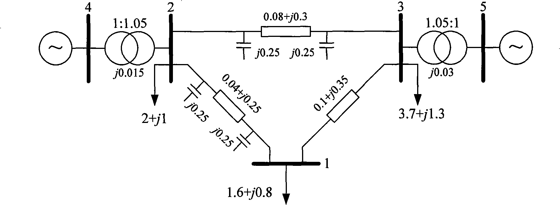 Method for optimizing electric power system tide base on part automatic differential technology