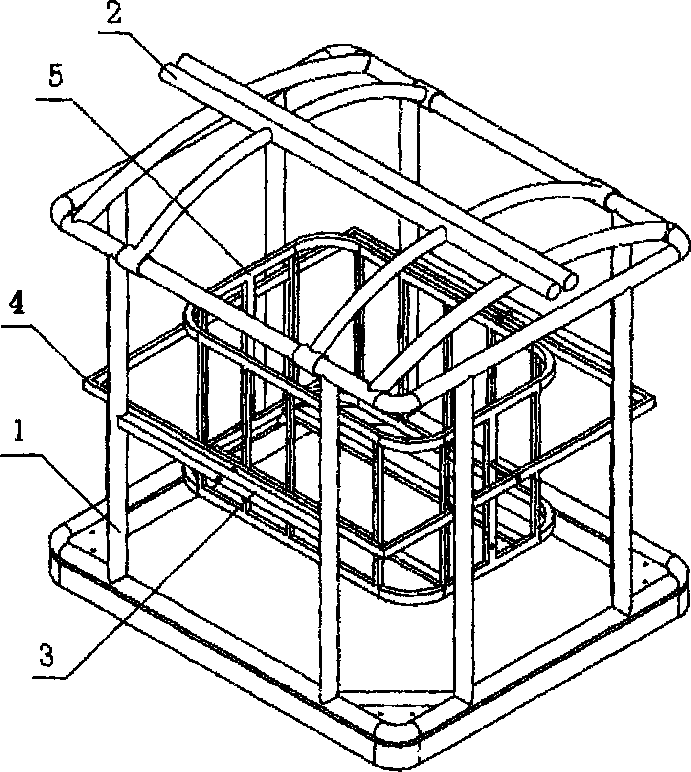 Quake-proof cradle for infants