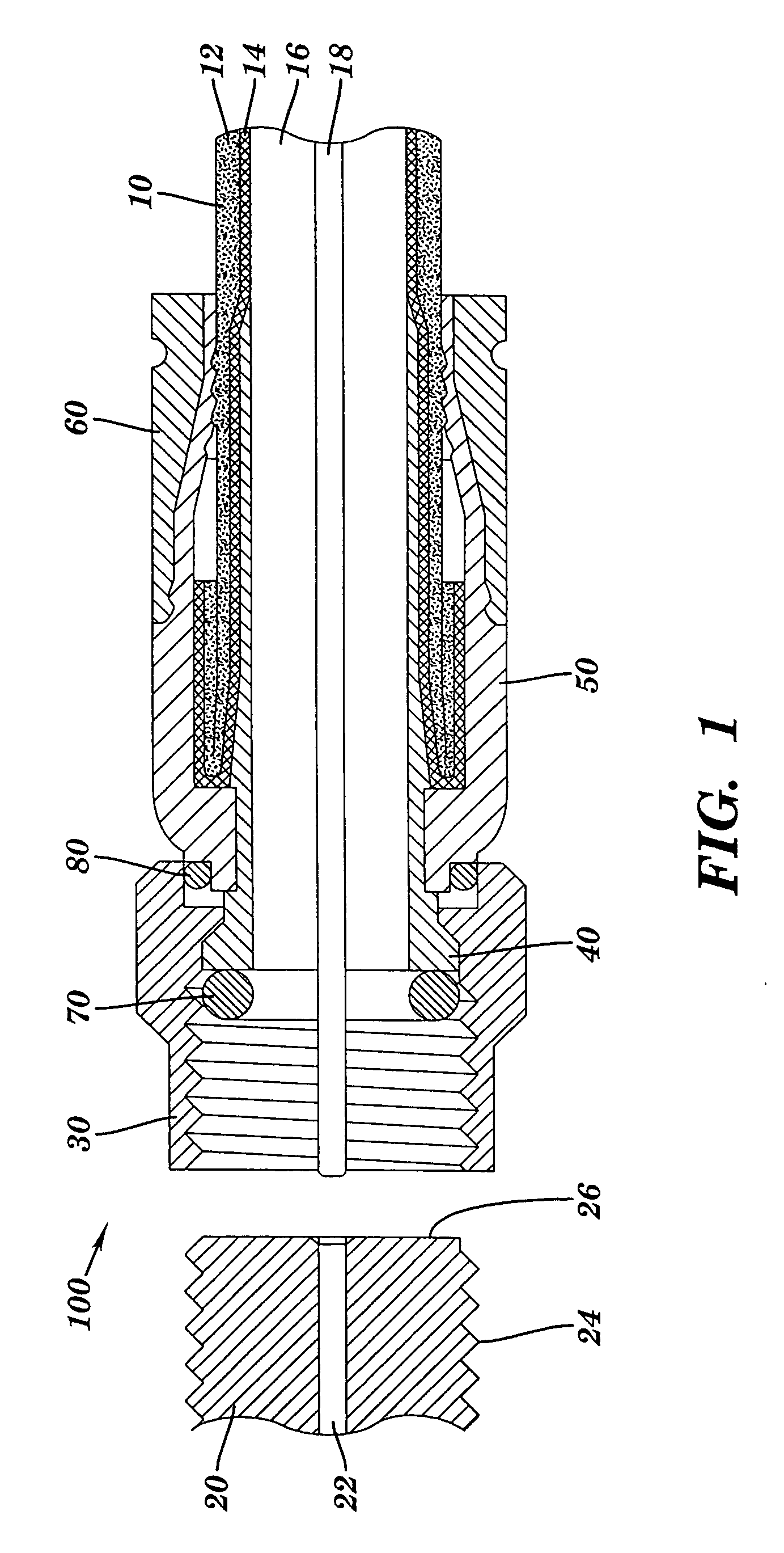 Connector having conductive member and method of use thereof