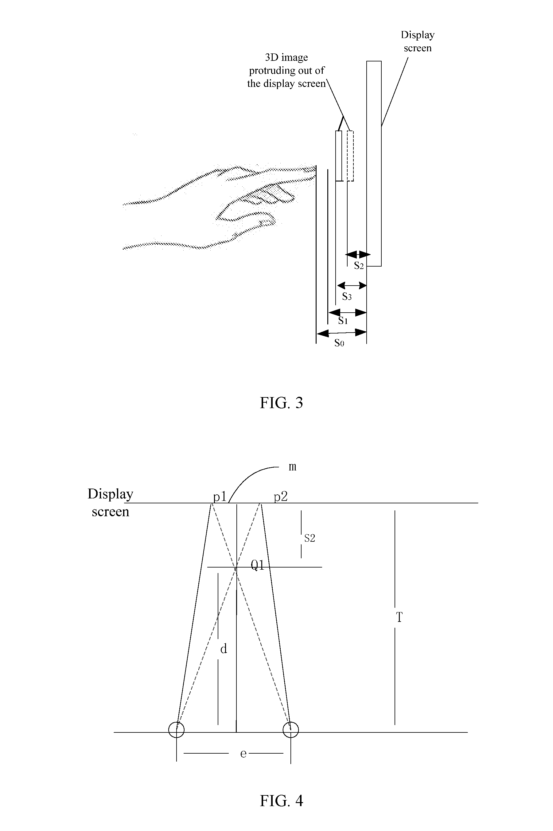 3D interaction method and display device