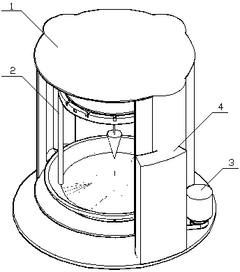 Method for preventing following rotation