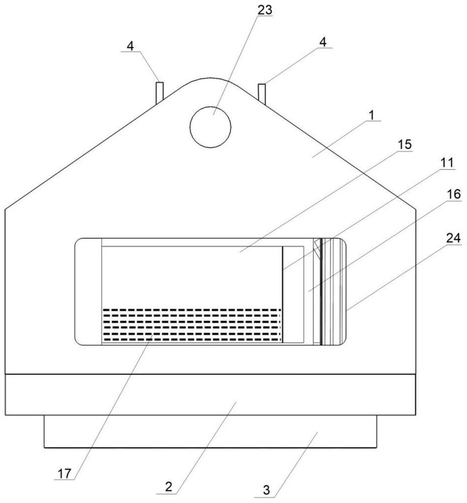 Physical simulation experiment device and method for tectonic landform