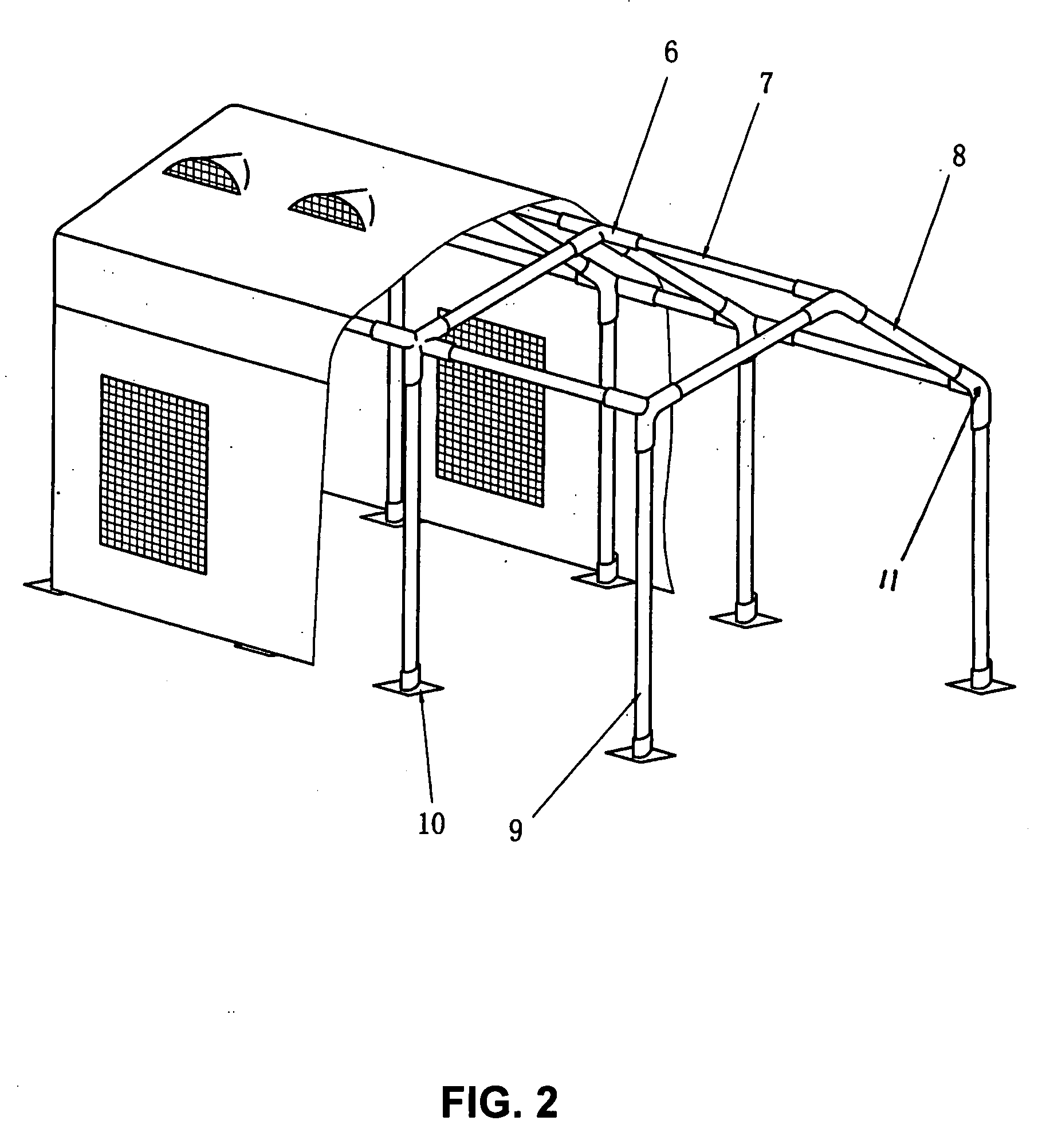 Garage tent