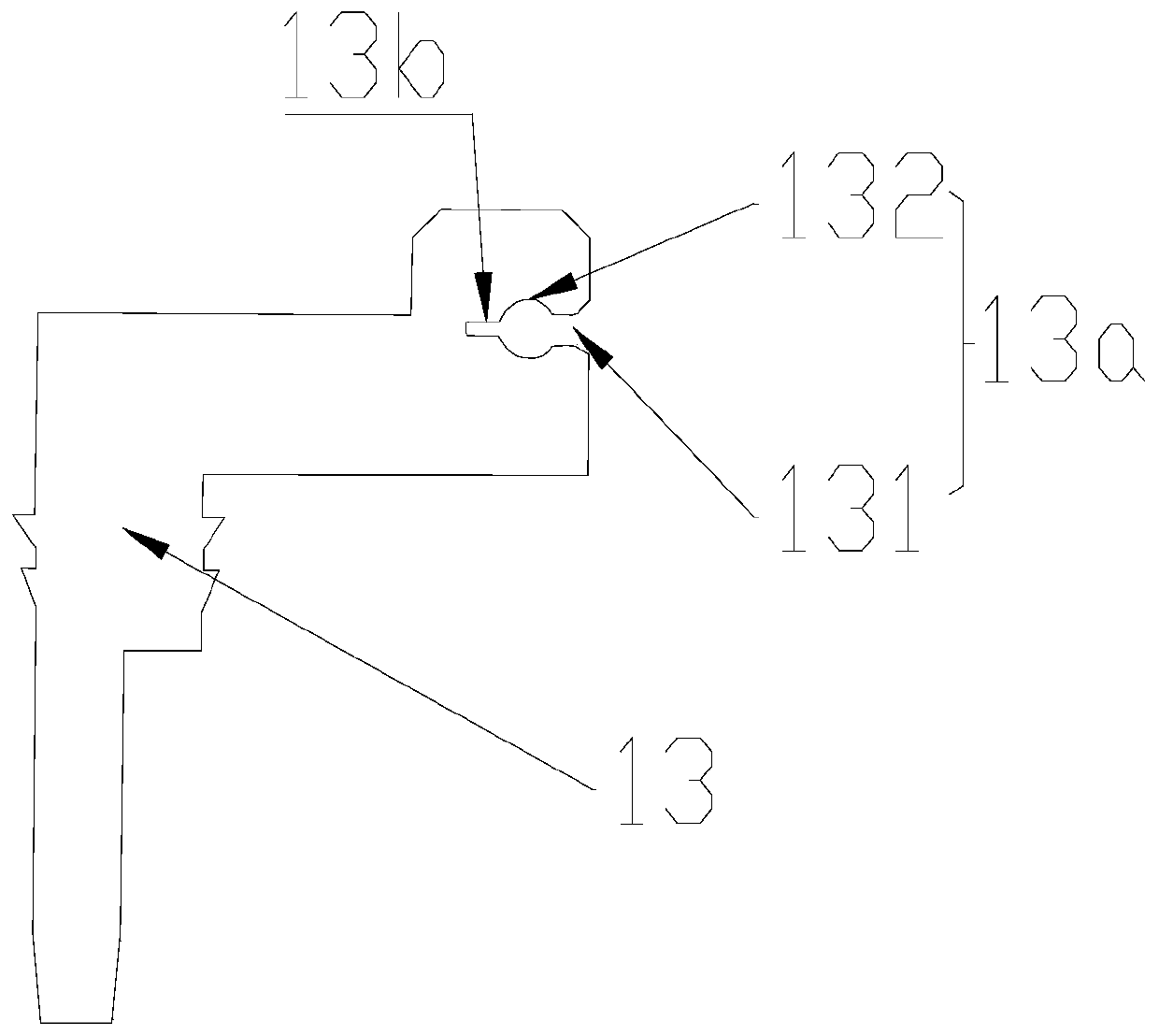 Socket device of sounding device and sounding device