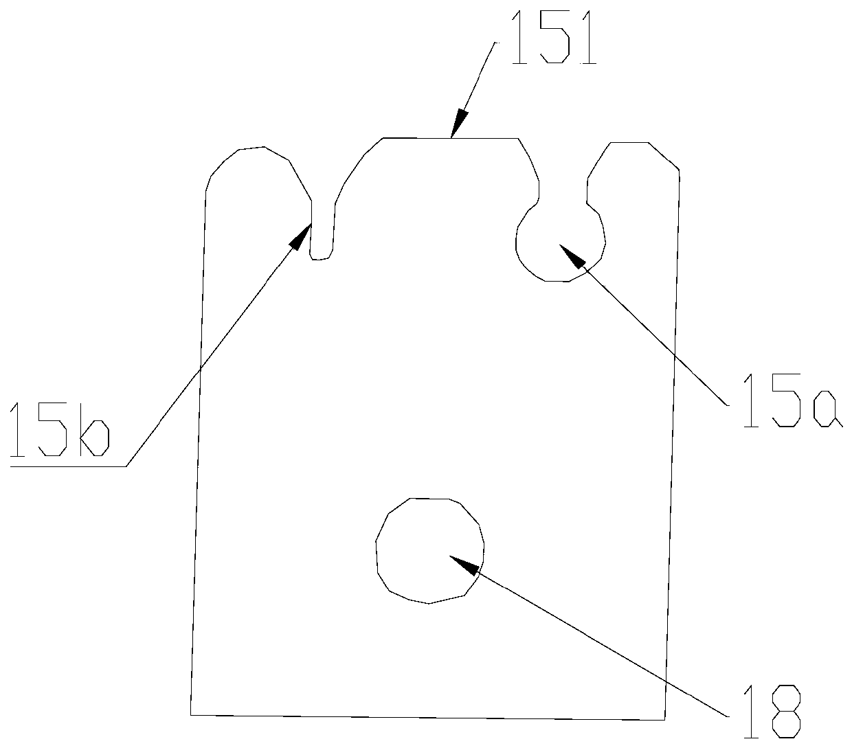 Socket device of sounding device and sounding device