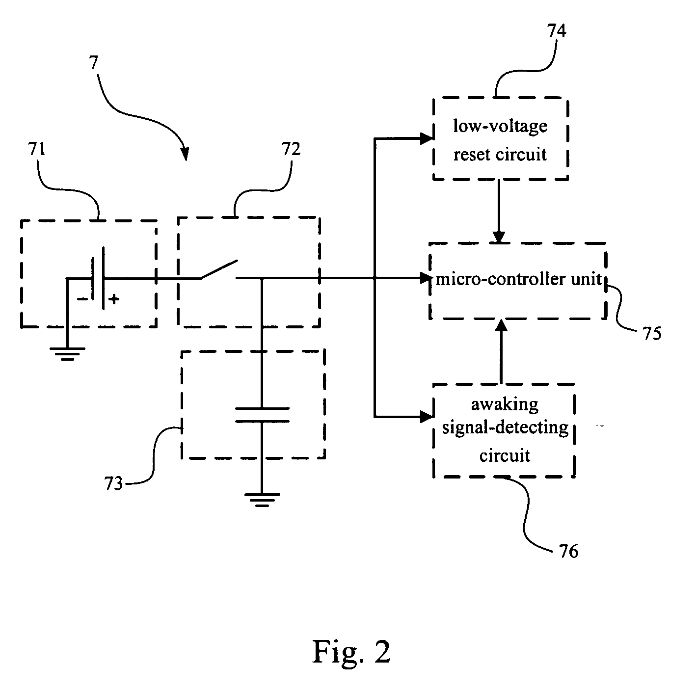 Apparatus for awaking an electronic device from a standby mode