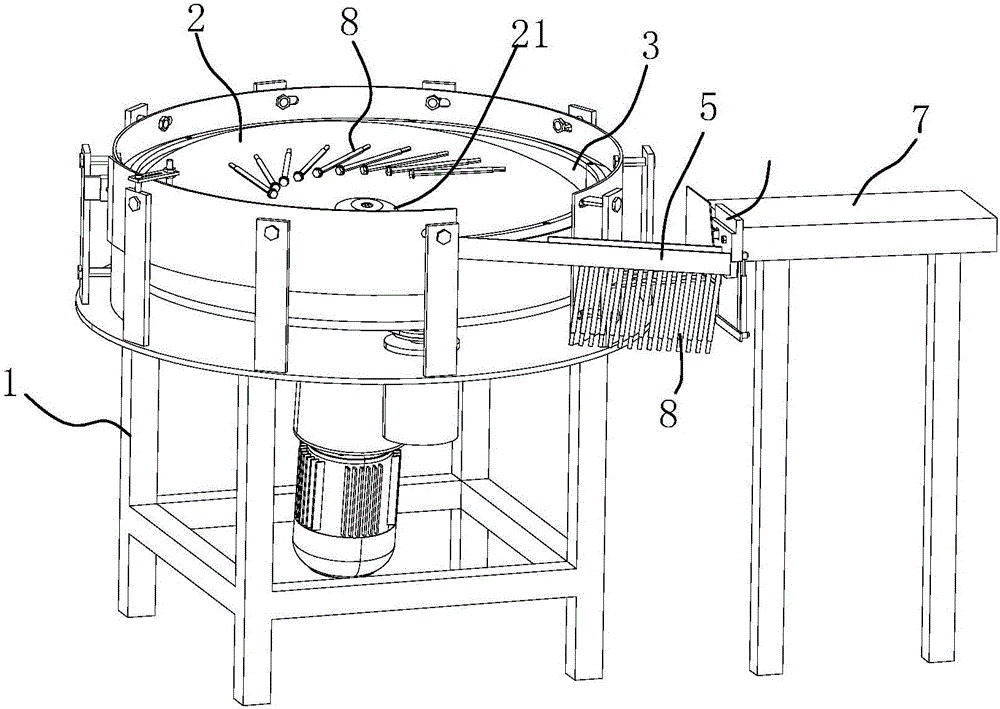 Centrifugal feeding machine