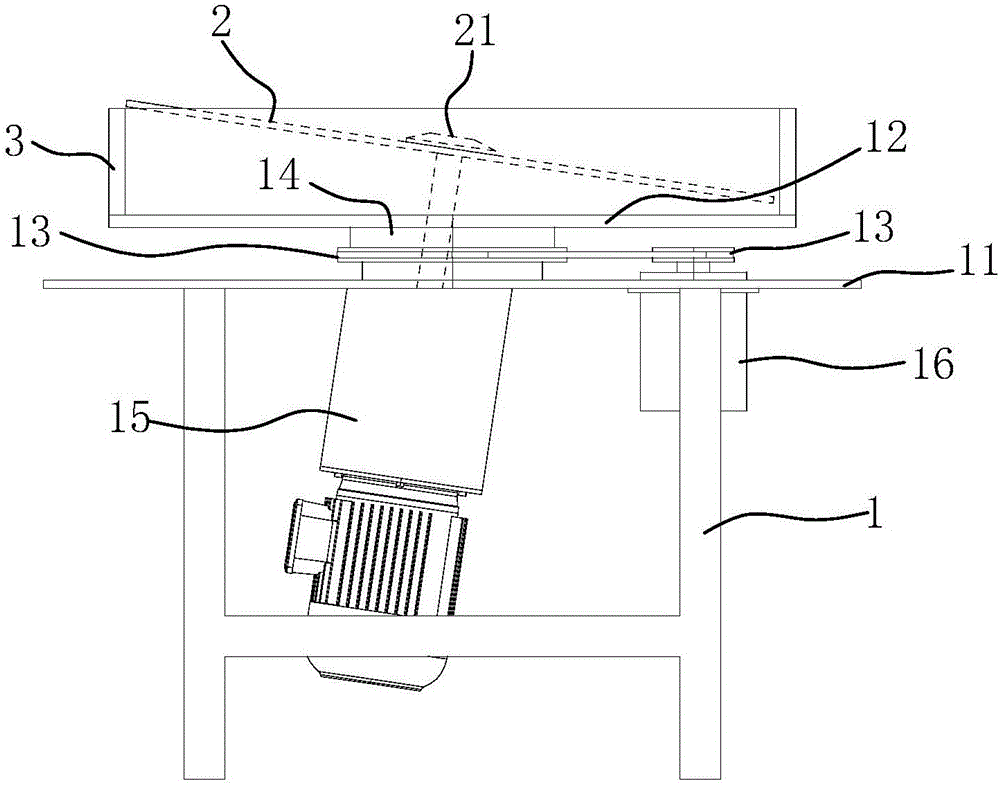 Centrifugal feeding machine