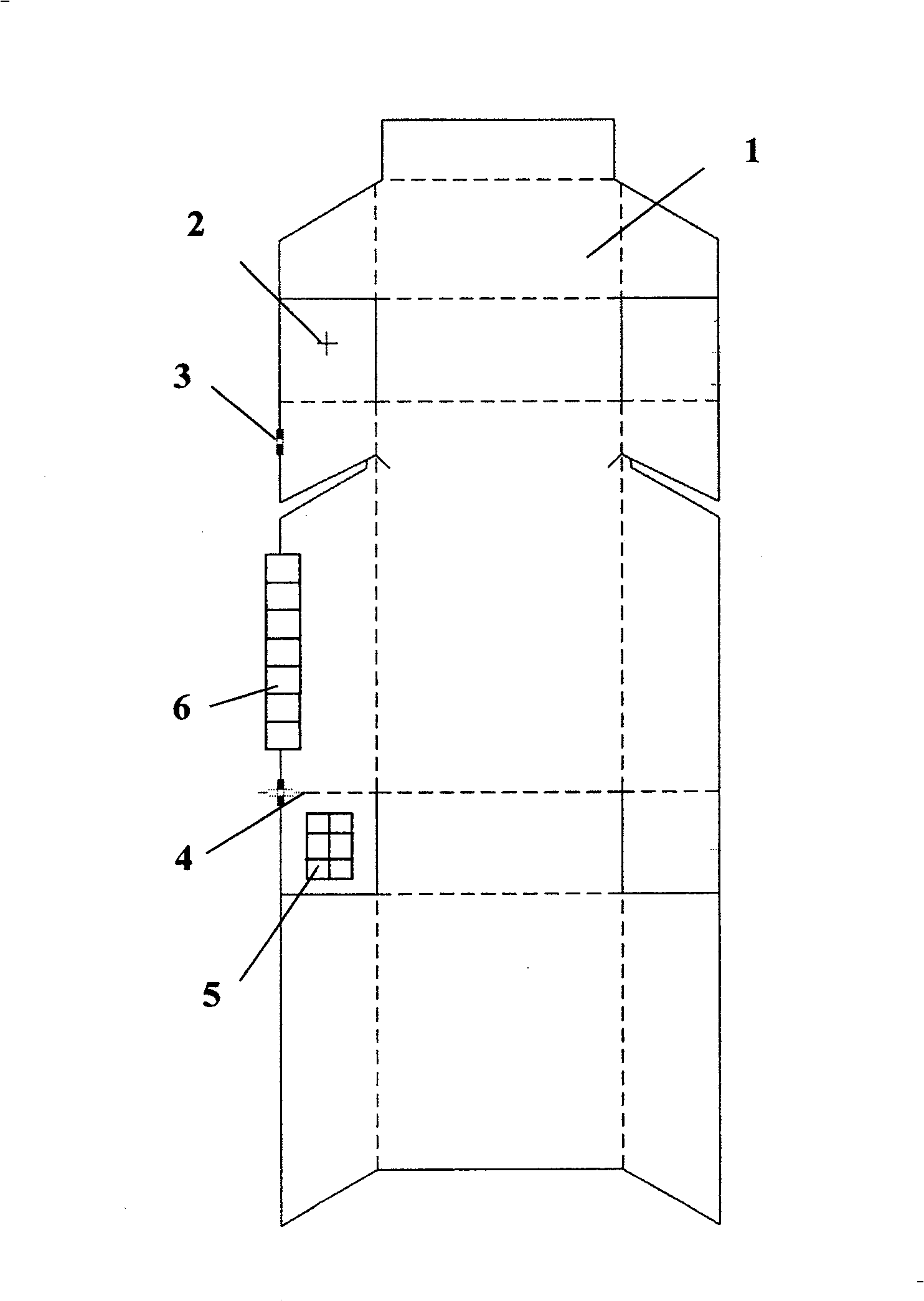 Cigarette packing box brand printing method