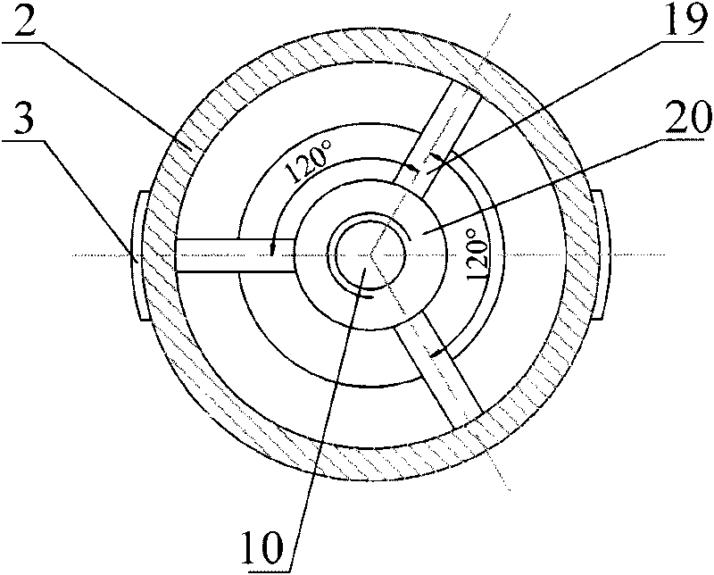 Self-balancing stop valve with piston type valve core and hidden rod