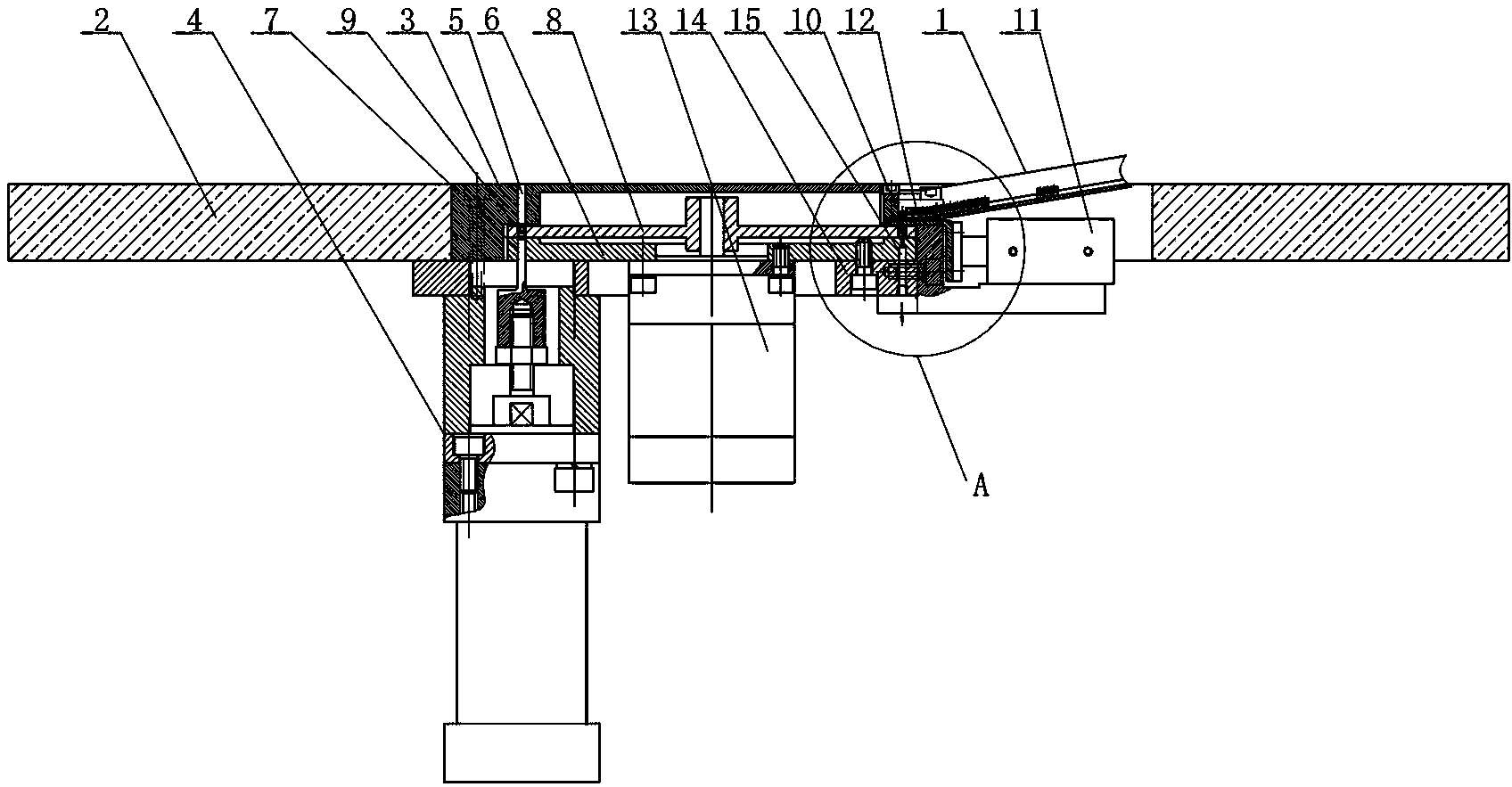 Rivet conveying mechanism of full-automatic rivet attaching machine