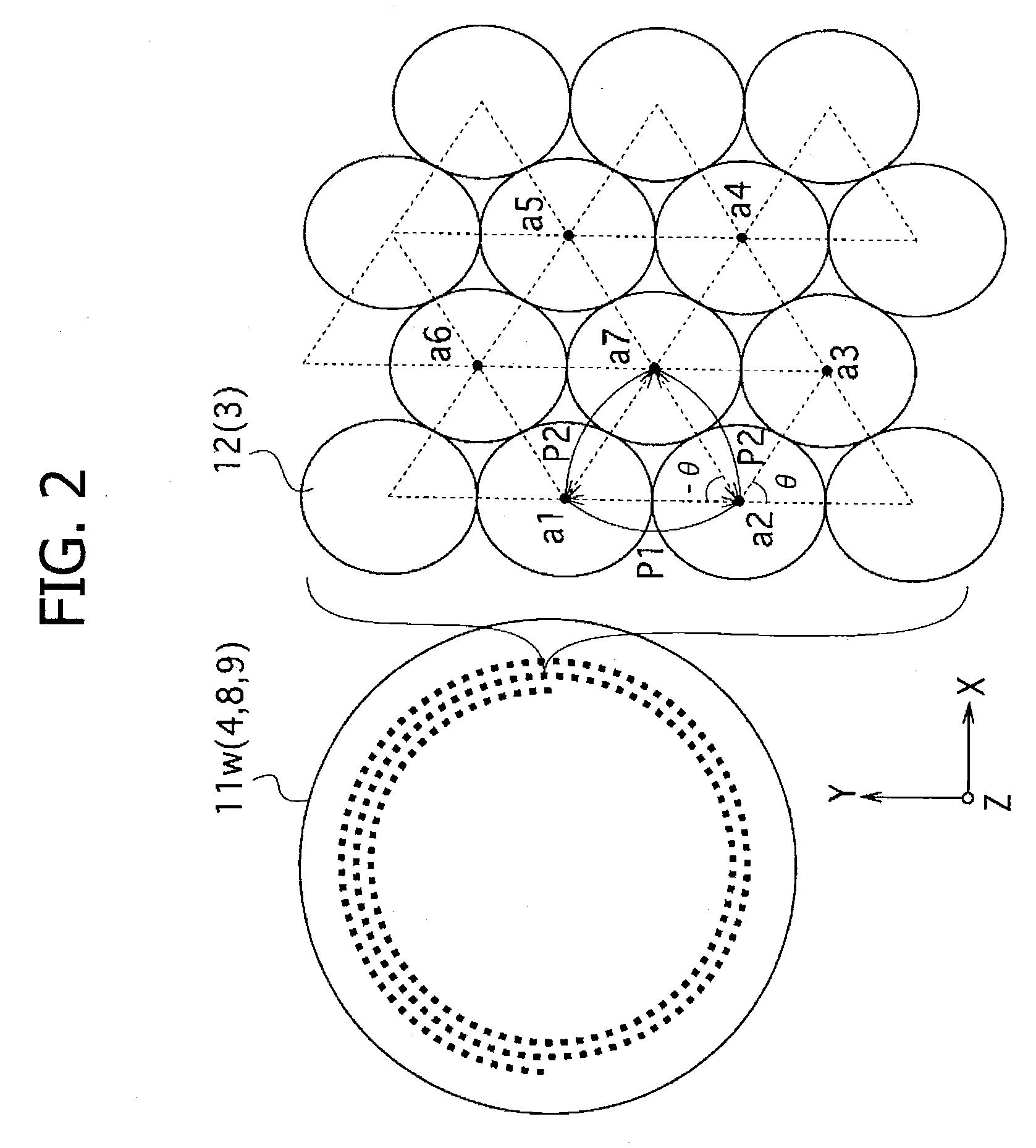 Optical Device, Method for Producing Master for Use in Producing Optical Device, and Photoelectric Conversion Apparatus