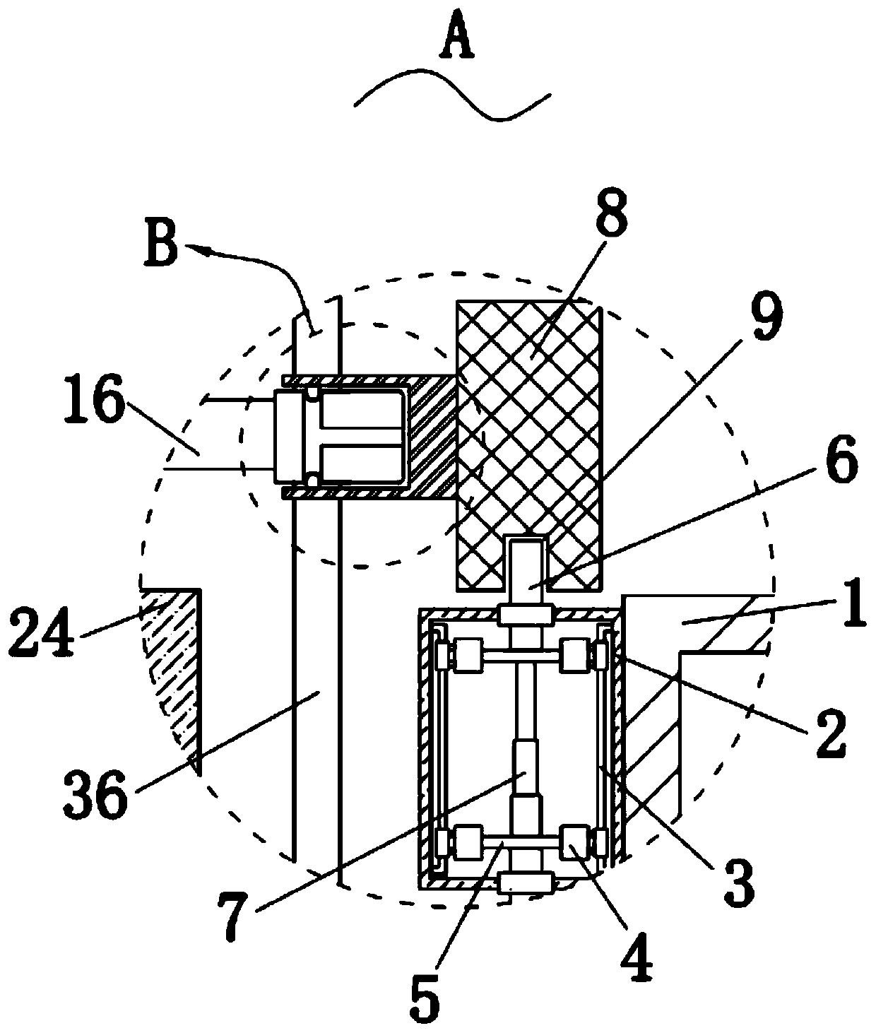 An energy-saving black tea drying furnace