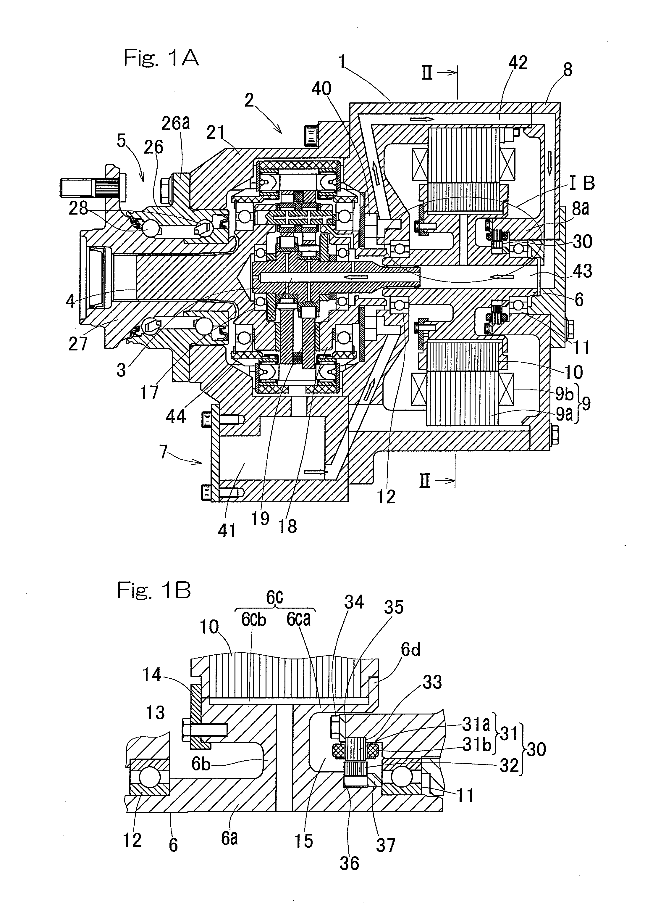 In-wheel motor and in-wheel motor driving device