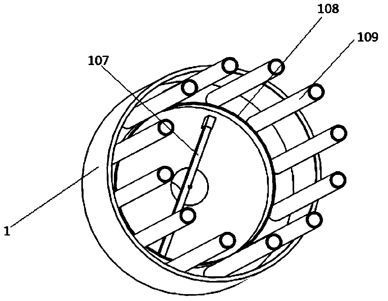 An explosion-proof and anti-static led sight lamp