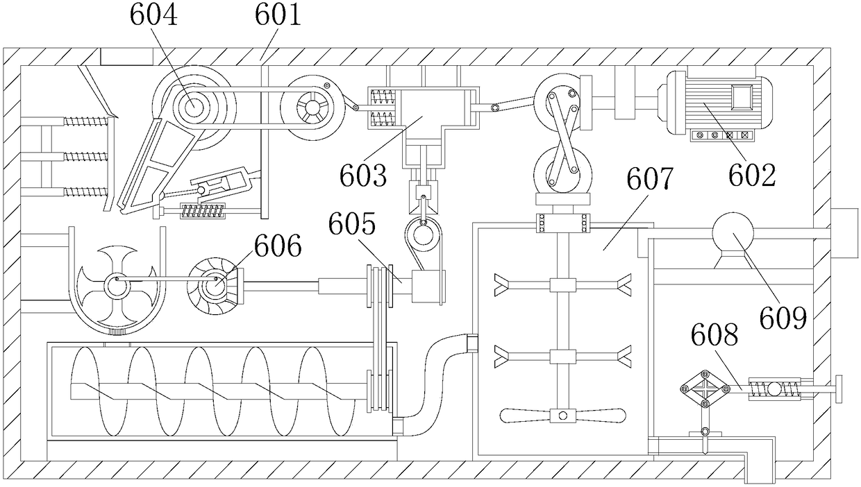 Efficient mixing device for paint production