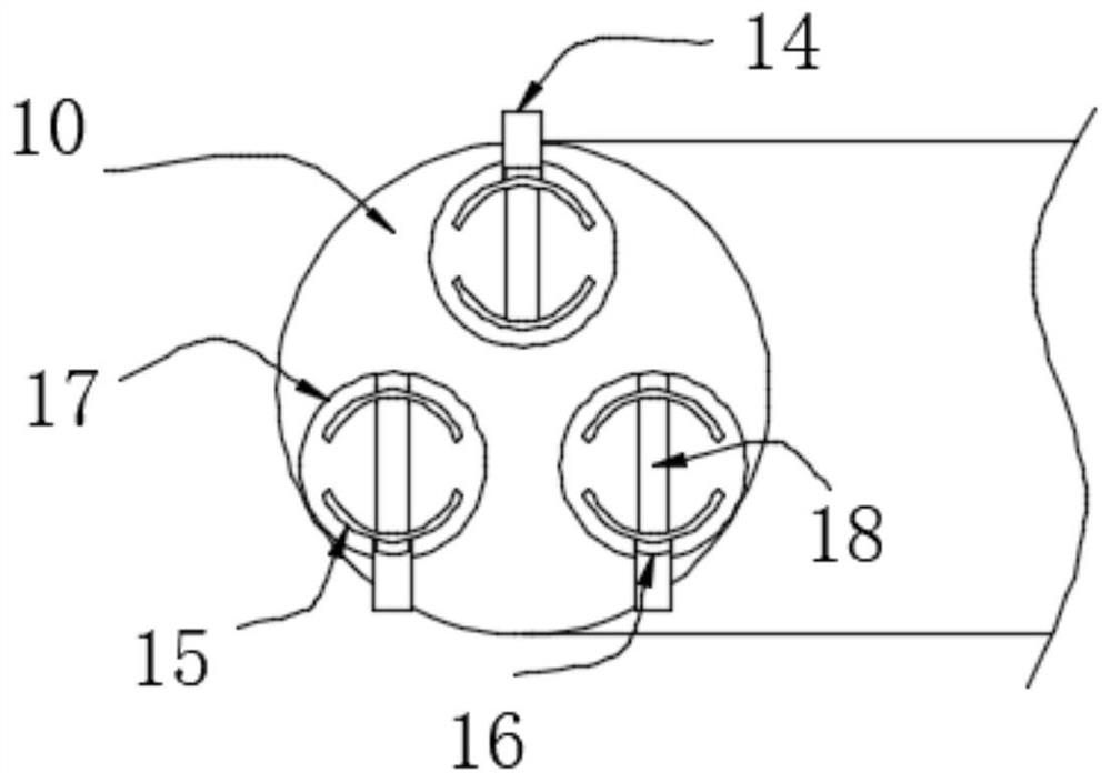 Porcelain insulator cementing maintenance device