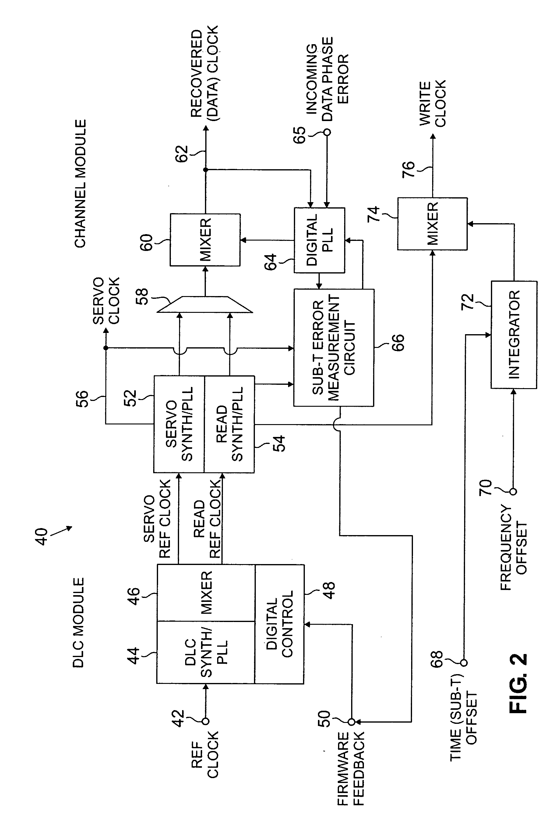 System for locking a clock onto the frequency of data recorded on a storage medium