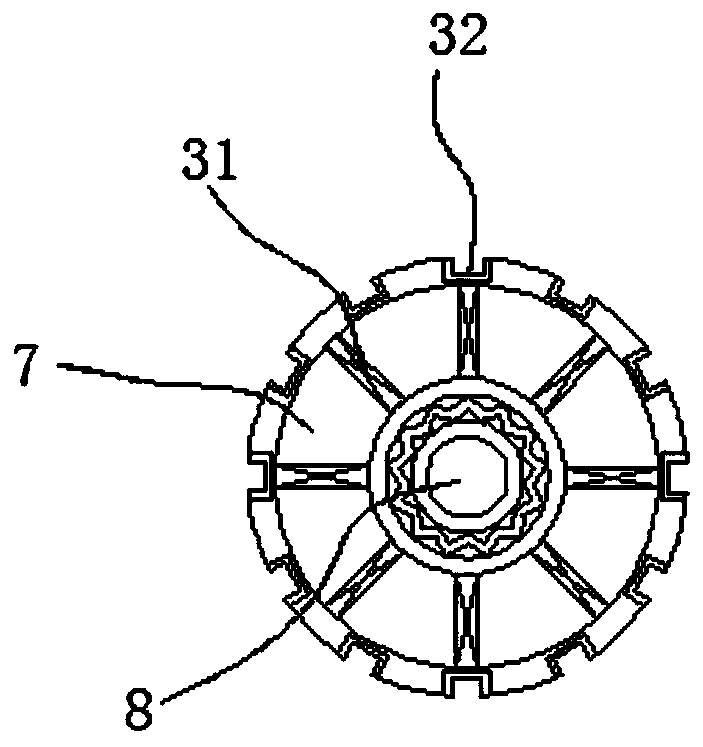 A clearing high-speed numerical control knitting machine with autoleveling structure