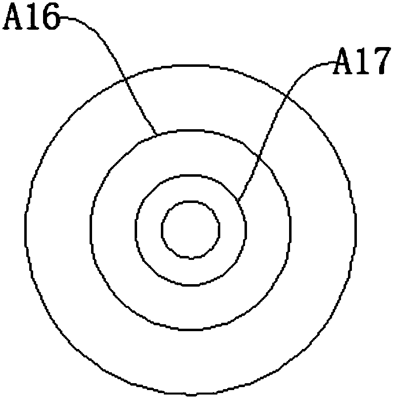 Air filter core with antibacterial function and use method thereof