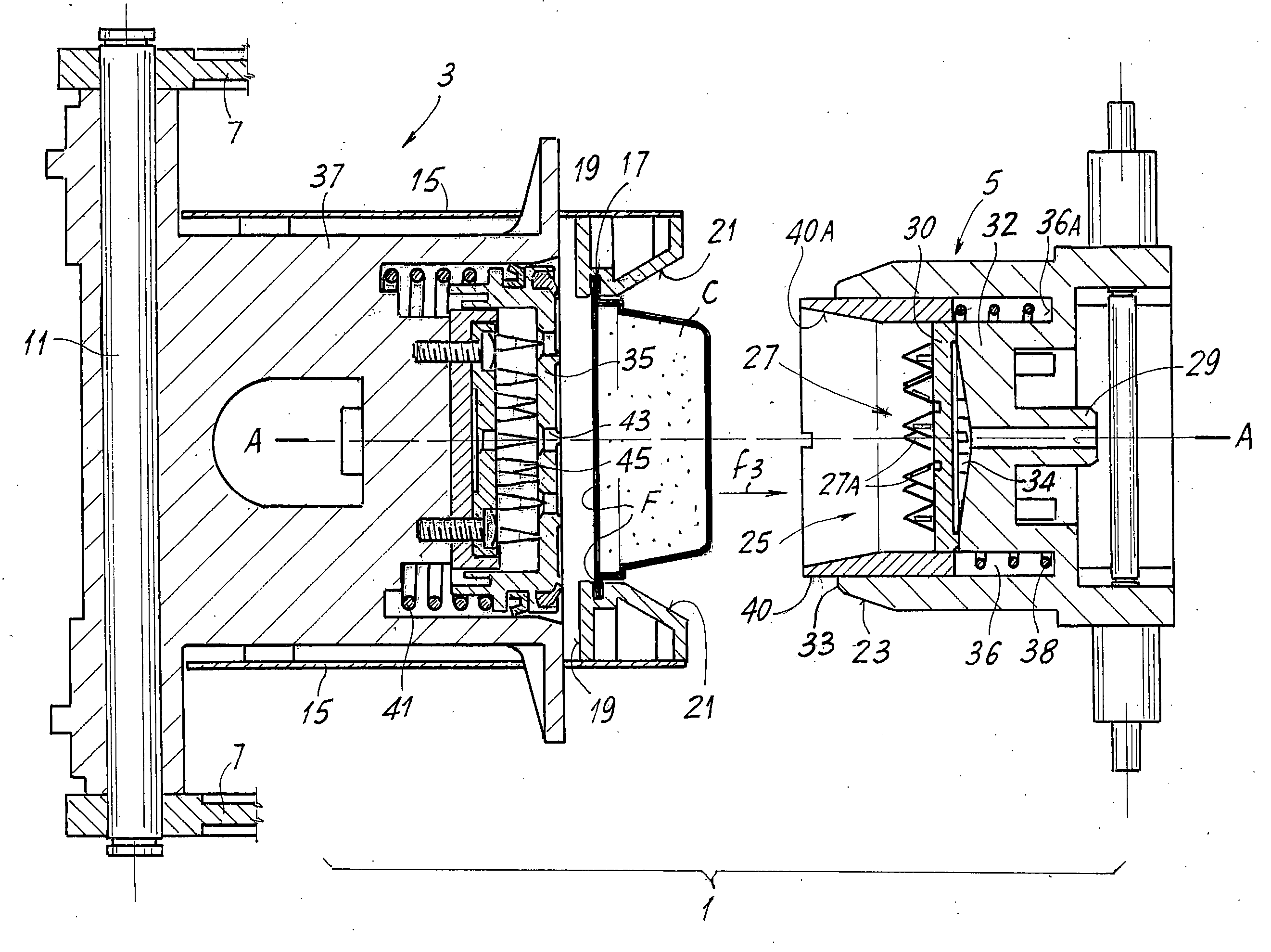 Infusion device to prepare beverages form single-serving capsules with capsule centering device