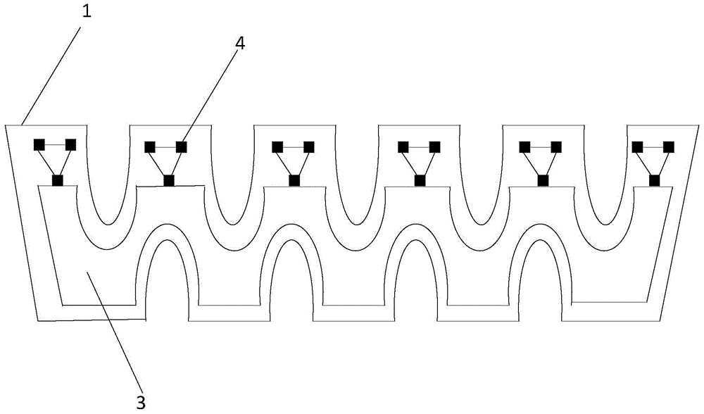 Stereoscopic light source component for LEDs